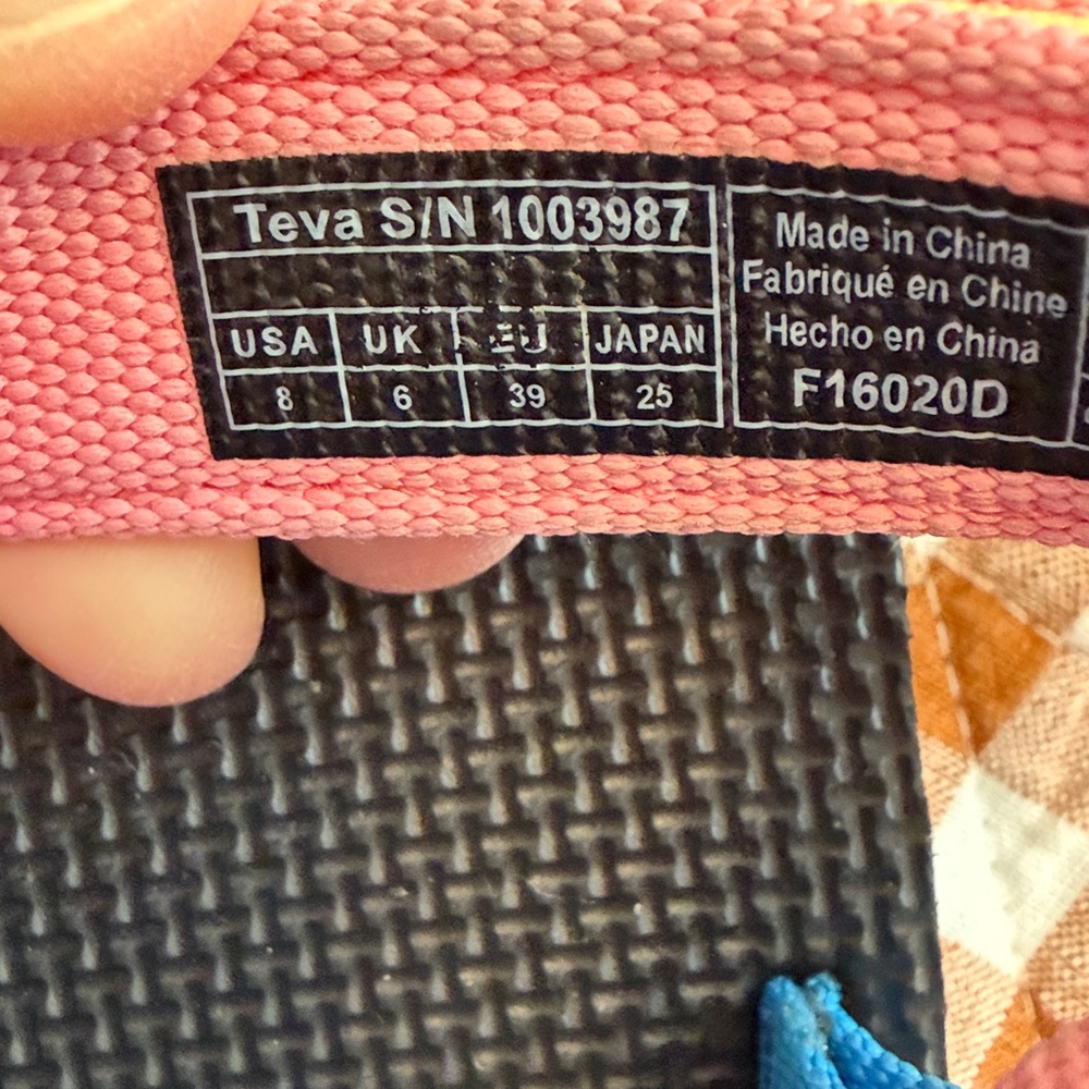 Teva Original Universal sandals in the '90s Multi colorway - Picture 6 of 6